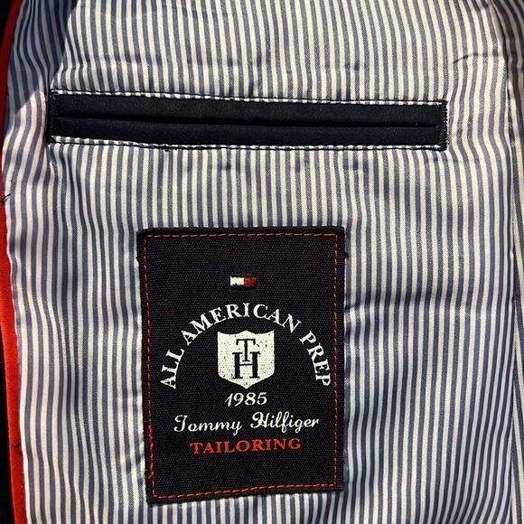 ‎Tommy Hilfiger Navy Blazer Size 4 - Picture 13 of 16